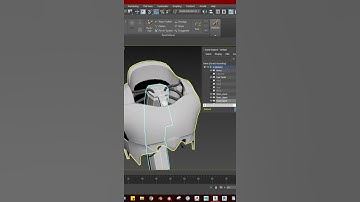 ASMR  Short Tutorials - Selection lock in 3DS Max #shorts