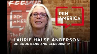 Laurie Halse Anderson on Censorship