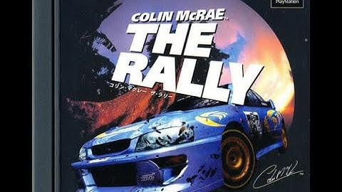 PS1 Colin McRae The Rally
