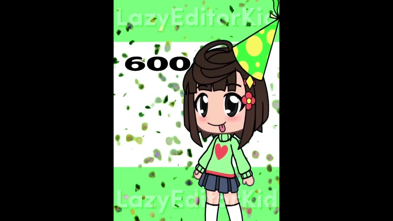 TYSM EVERYONE Shorts Rush 600k Celebration Gacha Alightmotion Capcut
