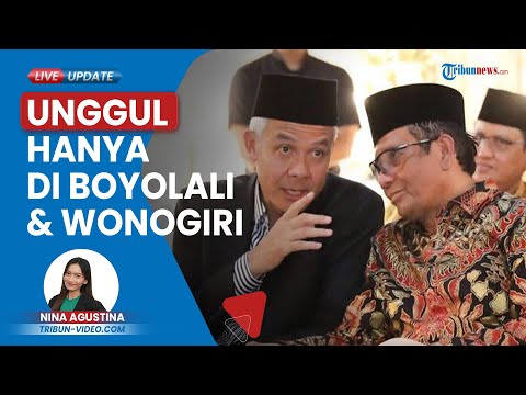 Ganjar-Mahfud Hanya Unggul di Boyolali dan Wonogiri dalam Real Count KPU Pilpres 2024 Jawa Tengah