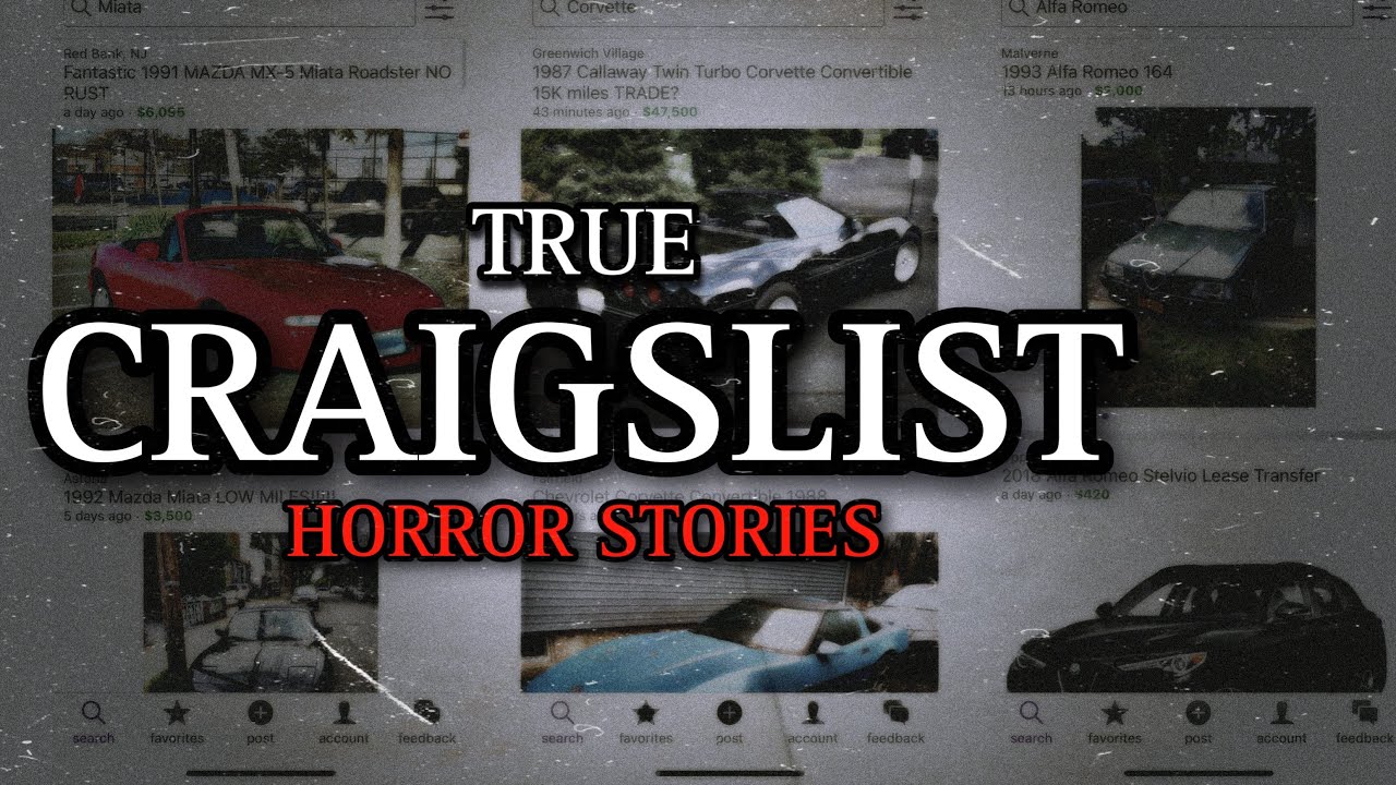 3 TRUE Creepy & Disturbing Craigslist Horror Stories (Scary Stories