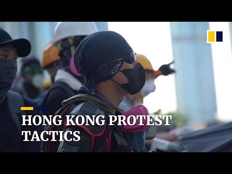 Hong Kong protest tactics: occupy, disrupt, disperse, repeat