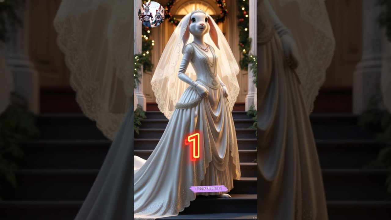 Rabbit on wedding part 2😍💍 