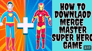 merge master: superhero mod apk (unlimited money) screenshot 5
