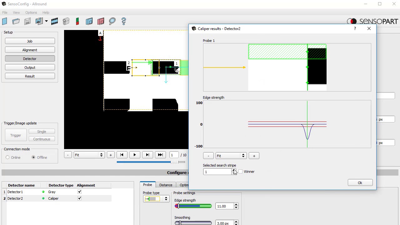 VISOR Robotic - Check for Clear Gripping Space