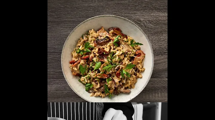 Mushroom Risotto using RiceSelect® Arborio Rice