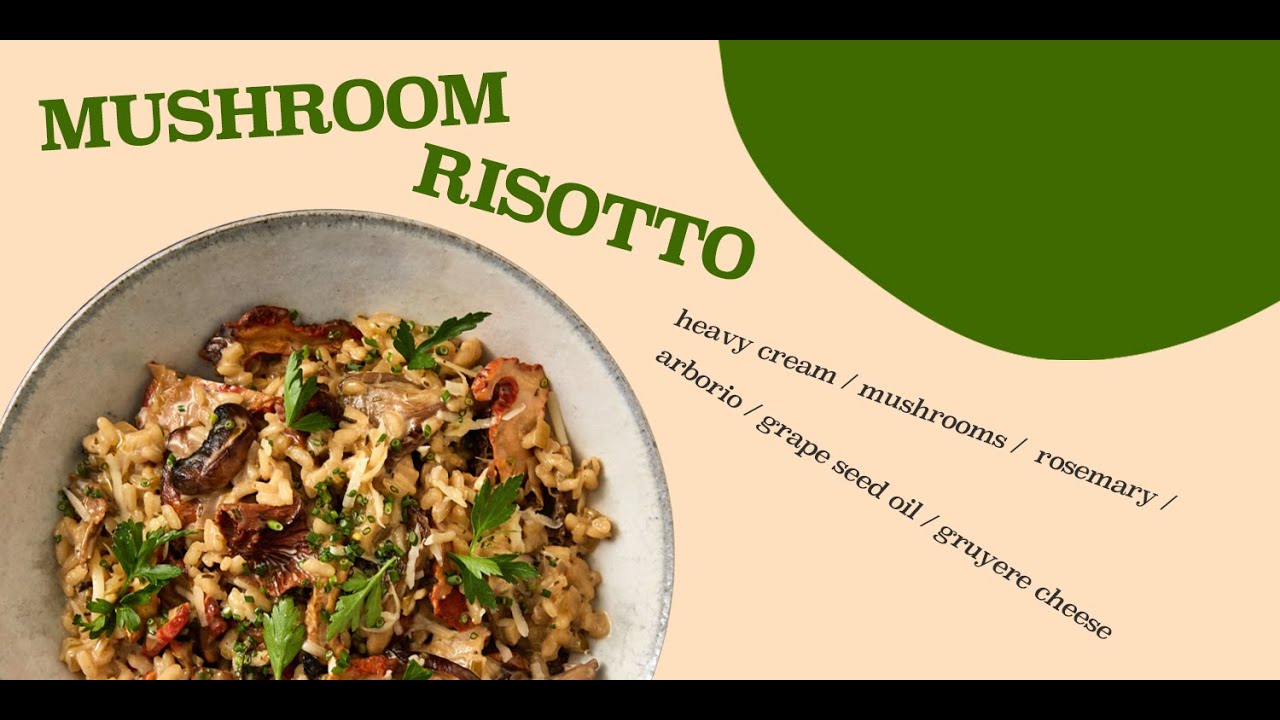 Mushroom Risotto using RiceSelect® Arborio Rice