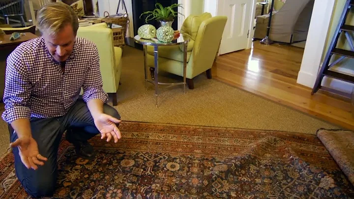 How to Repair an Oriental Rug | At Home With P. Al...