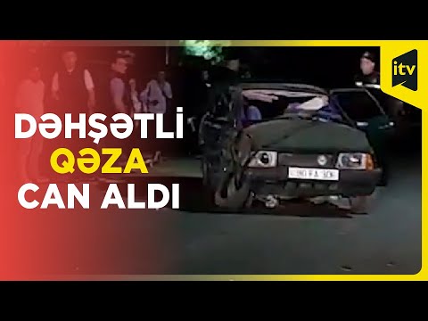 Ağstafada ağır qəza - ölən və yaralanan var