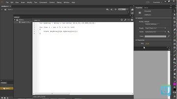 10- Loops and Arrays - Mobile Apps Development Video Tutorials Using Adobe Flash Prof CC -WzTechno