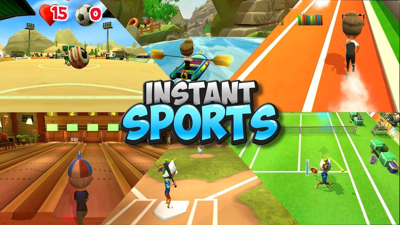 Новые игры на свитч. Спортивные игры свитч. Нинтендо спорт. Sports Party Nintendo Switch. Instant Sports Tennis Nintendo Switch.