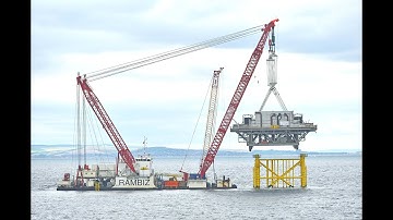 Rampion legacy - Building an offshore substation