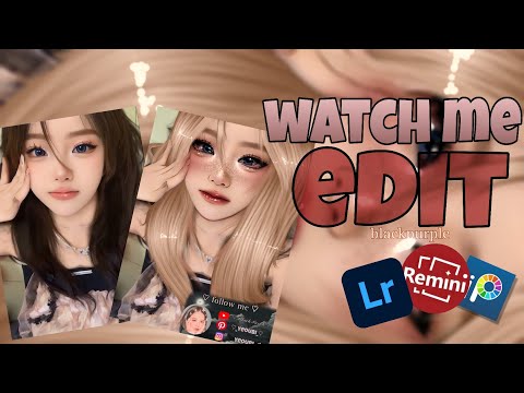 WATCH ME EDIT || Smudge edit || #ibispaintx #lr_photo_editing #remini