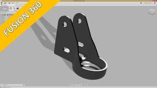 8.4 Rollenhaltewinkel - Roll Bracket - Autodesk Fusion 360 Training