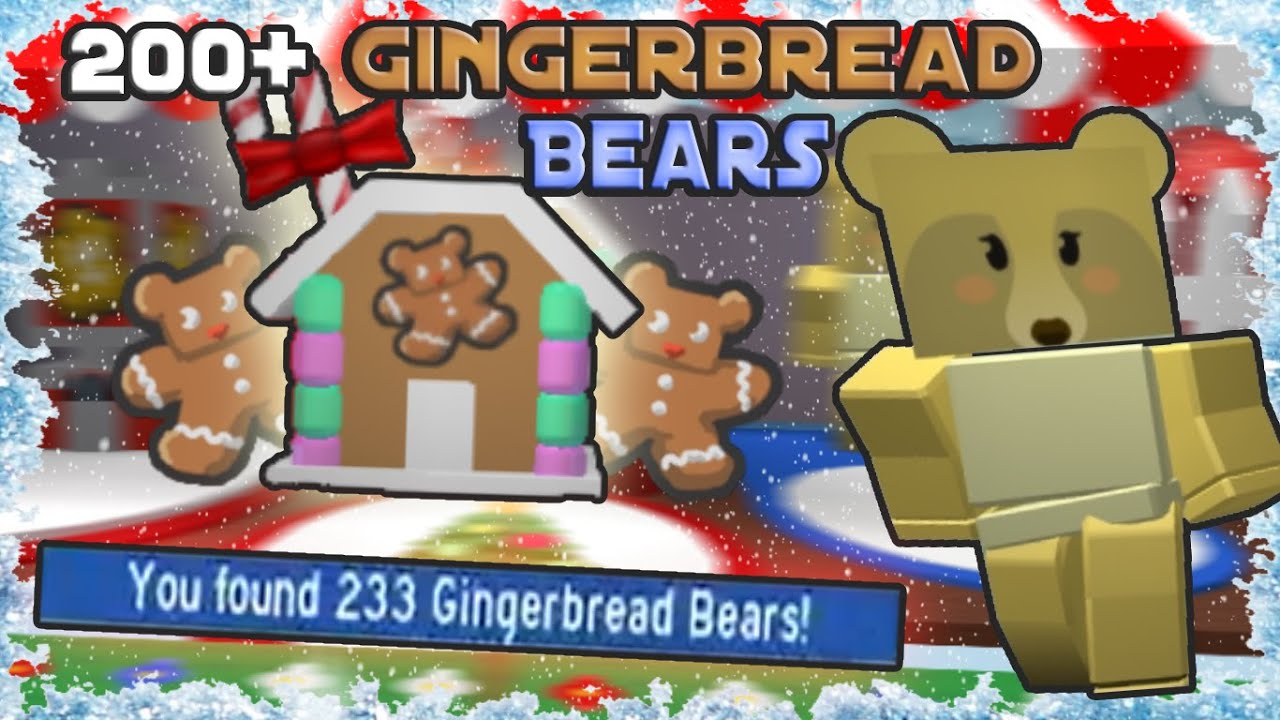 how-to-get-200-gingerbread-bears-bee-swarm-simulator-youtube