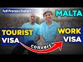 MALTA WORK PERMIT 2021 COMPLETE PROCESS | HOW TO CONVERT TOURIST VISA INTO WORK VISA IN MALTA