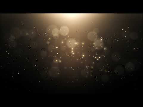 4K Golden Dust Background Looped Animation | Free Version Footage
