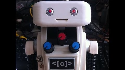 Circuit bent Brian the robot by Psychiceyeclix