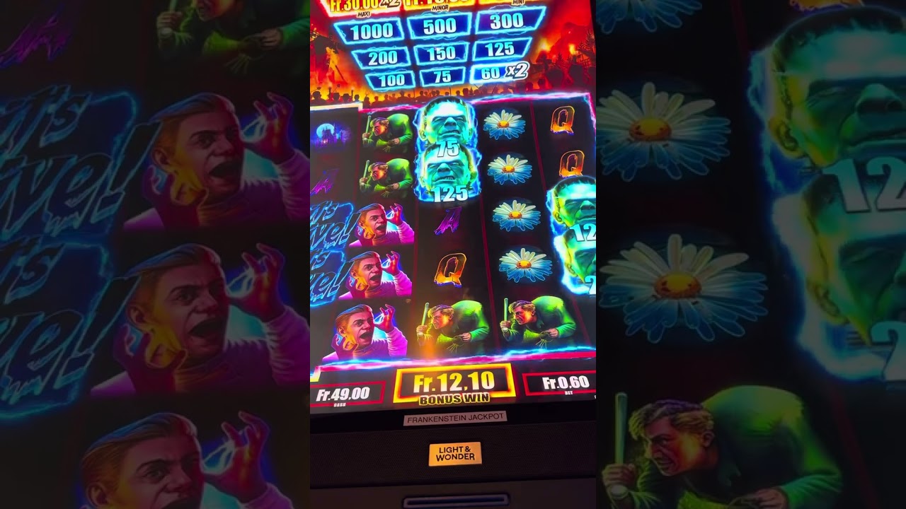 Frankenstein Machine Slot New & Gran Casino Basel🇨🇭💰💰💰