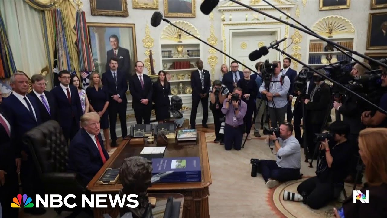 Trump bars CNN, Politico and MS NOW from White House Trump bars CNN, Politico and MS NOW from White House