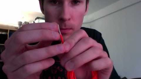 Best way to strip EL wire for soldering, ever.