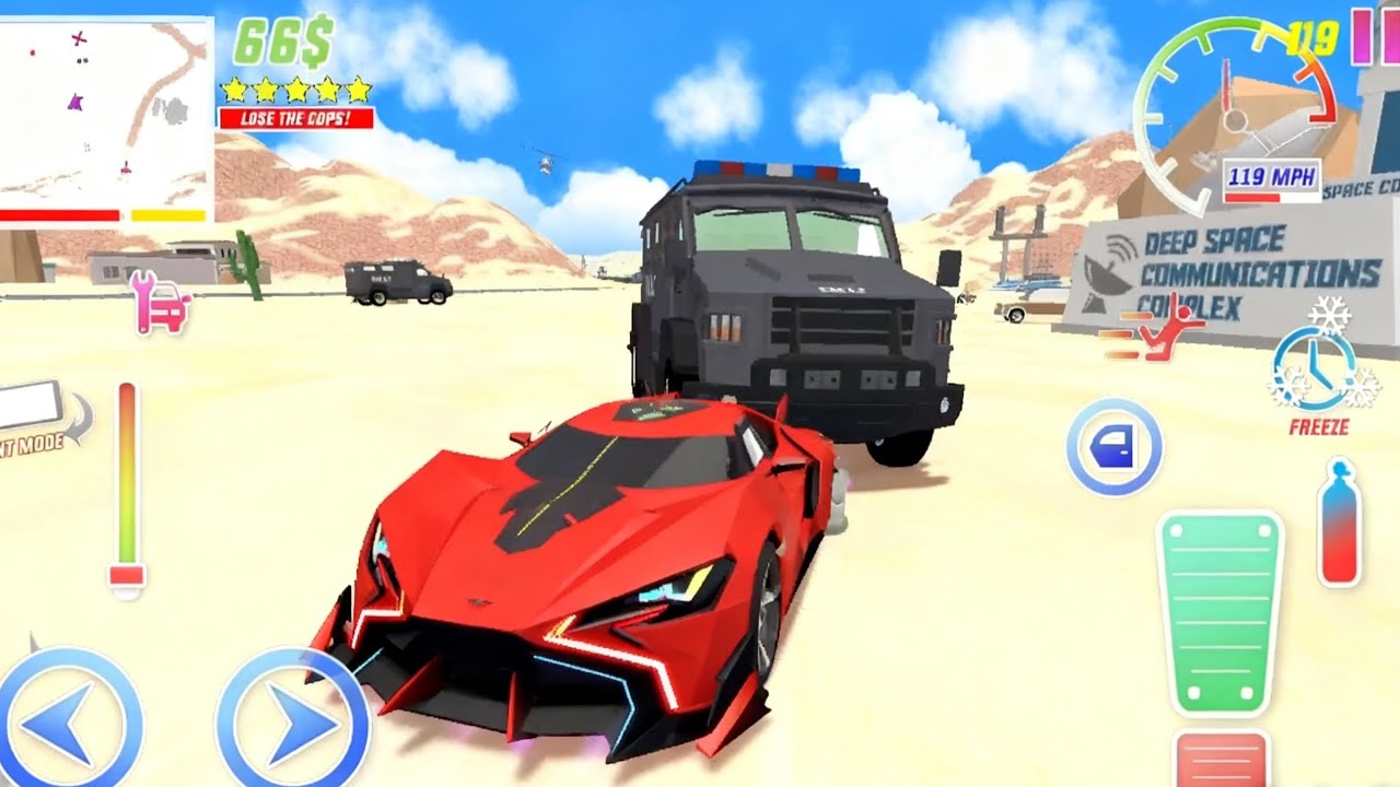 Mobil Terbang Rici Masuk Area terlarang 