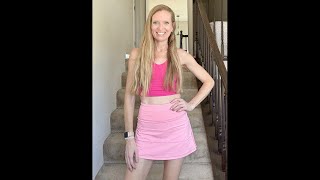 Ganado Tennis Skirt with Pockets Pleated Golf Skort