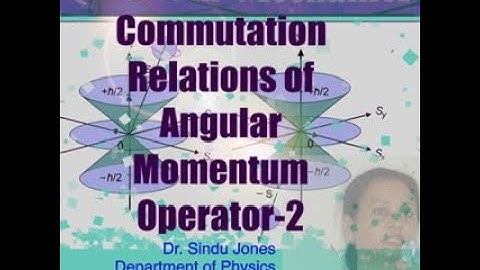 Angular Momentum Commutation Relations 2
