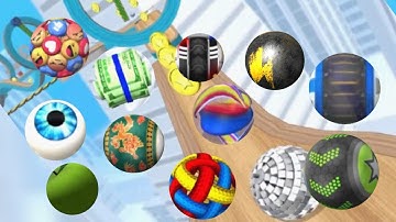 Who is the best ball ?? Going Balls 2024 level 103 / Android iOS gameplay