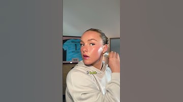 Soccer slick back bun tutorial #hairtutorial #hairstyle #soccergirl #femaleathlete