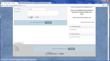 Launch.forum - Start Your Own Web Community in 5 minutes!