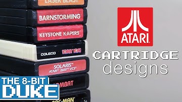 Atari Cartridge & Label Designs - The 8-Bit Duke