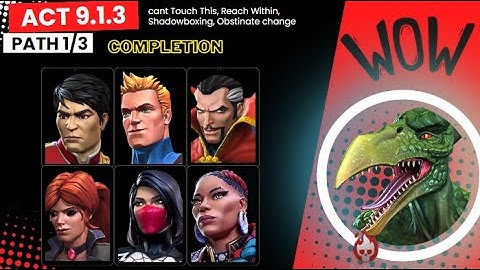 MCOC : Act 9.1.3 | Easy Path for Initial Completion