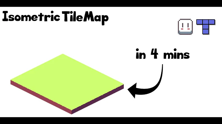 How to make Isometric Tilemap in just 4 minutes| Aseprite| Corner
