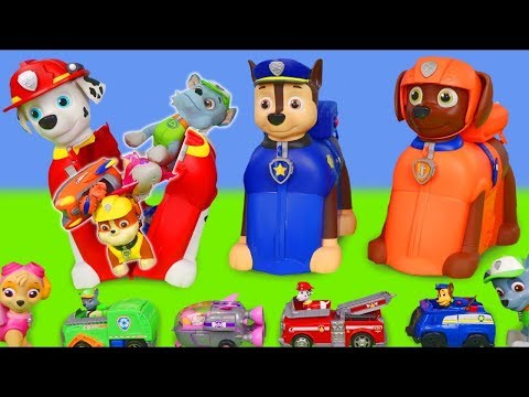 Paw Patrol oyuncak HAVA DEVRİYESİ, itfaiyeci (itfaiye köpeği) Marshall, Chase, Skye