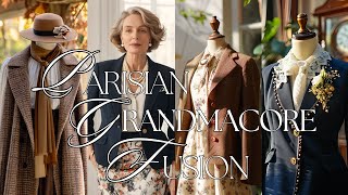Parisian Style Meets Grandmacore Elevate Your Vintage Fashion Game