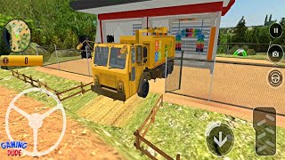 Offroad Garbage Truck Driving & Parking - Levels 1 - 7 | Gameplay Walkthrough | Android Gameplay HD screenshot 3