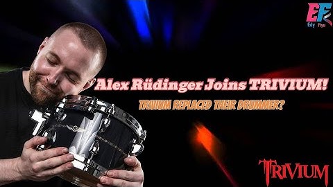 Trivium heeft zojuist hun drummer vervangen... en fans hadden dit niet zien aankomen! 😱