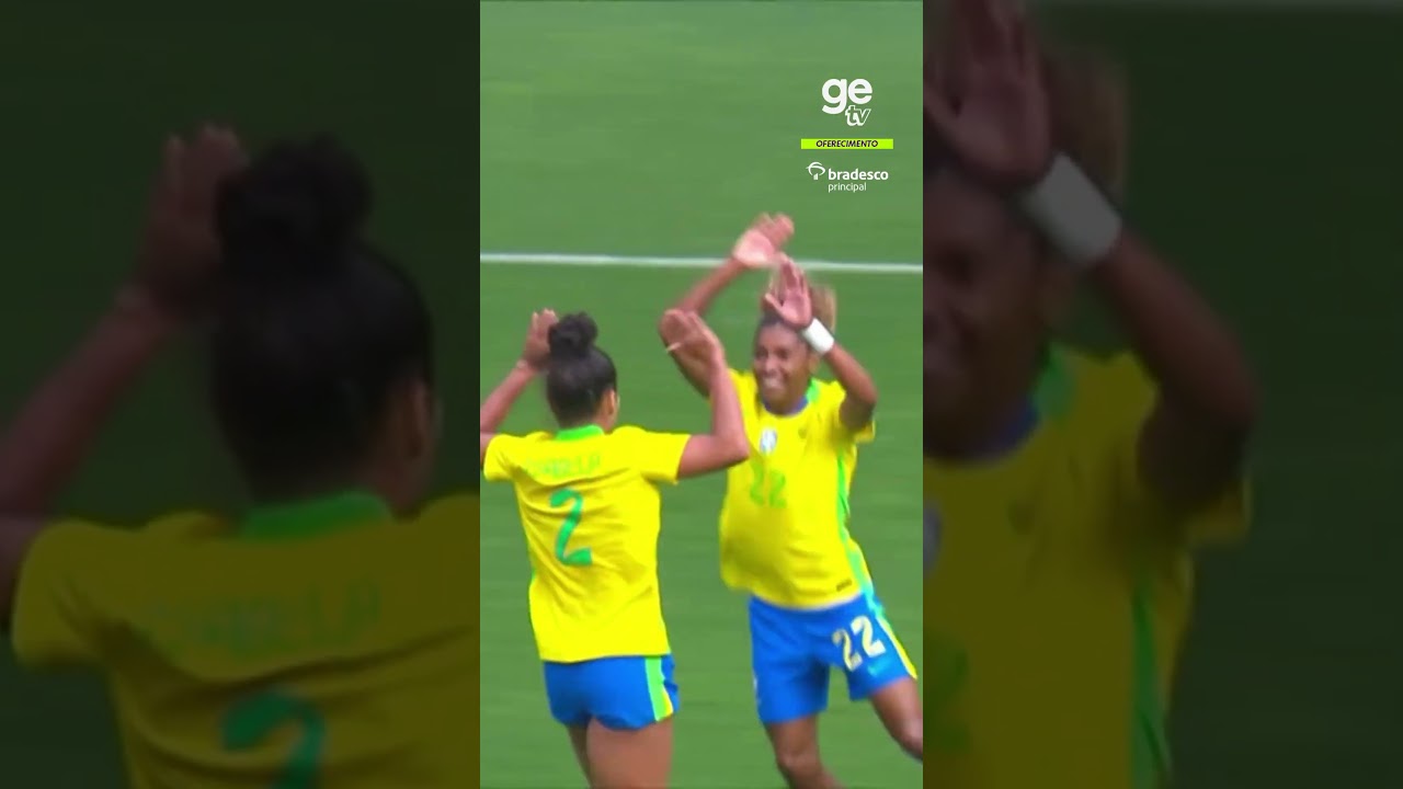 GOLAAAAAAAAÇOOOOOO DO BRASILLLLLLL!!! 🇧🇷🥵 | #shorts | ge tv