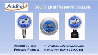 Additel Demo Video : ADT681 Digital Pressure Gauge