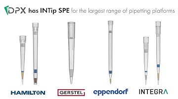 INTip solid phase extraction (aka pipette tip SPE)