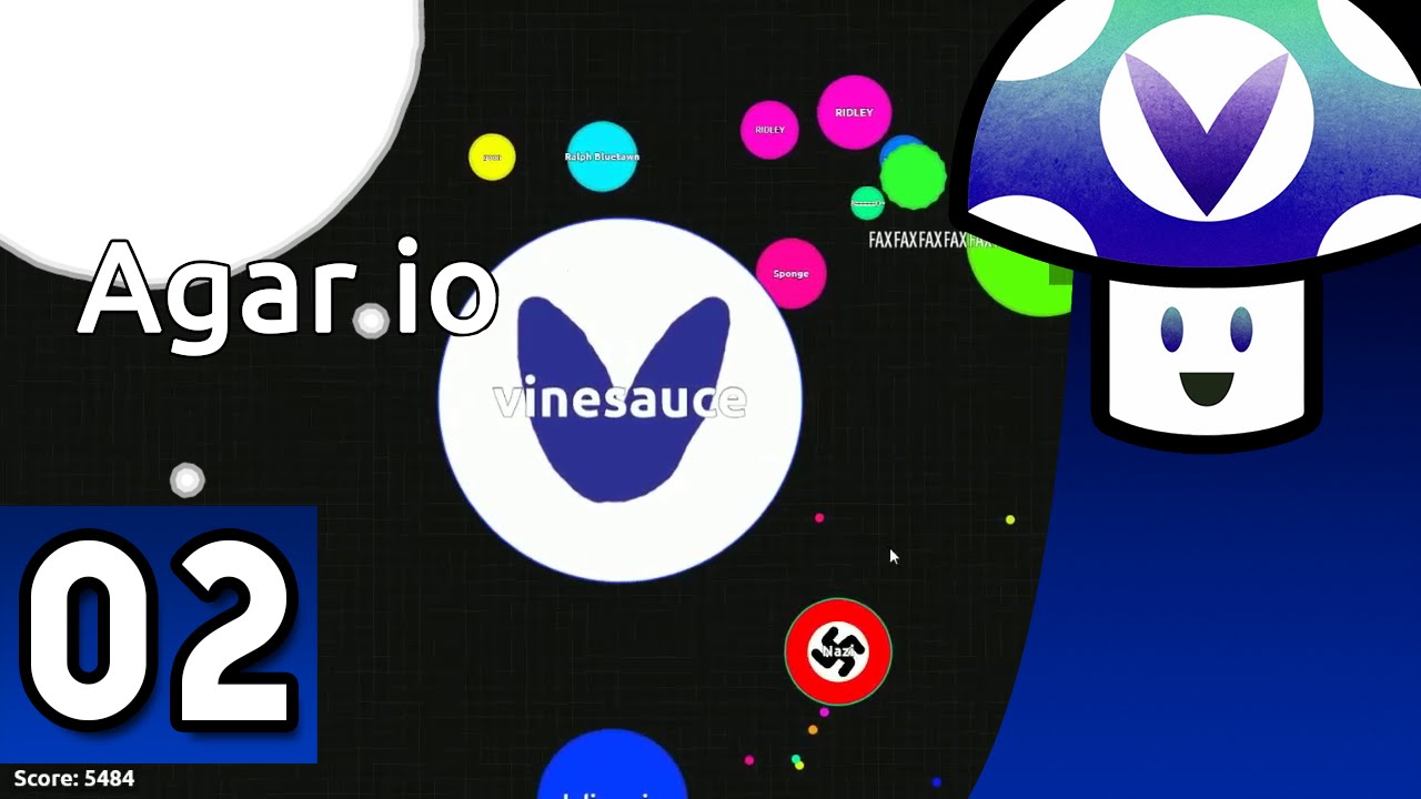 [Vinesauce] Vinny Agar.io (part 2) YouTube