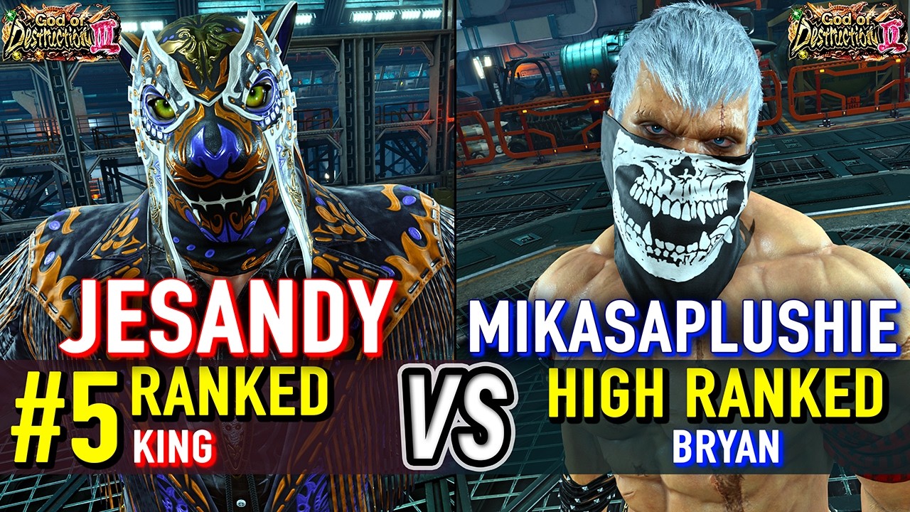 T8 🔥 JESANDY (#5 Ranked King) vs MIKASAPLUSHIE (Bryan) 🔥 Tekken 8 High Level Gameplay