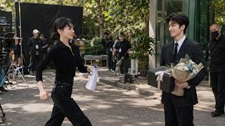 SHOCKING! No One Could Stop Tian Xiwei as She Ran to Zhang Linghe on the Filming Set