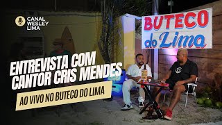 Cris Mendes - Entrevista 2° Edição Buteco do Lima