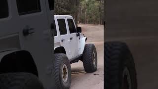 Jeep JKU rocking active off-road bumpstops! #Timbren
