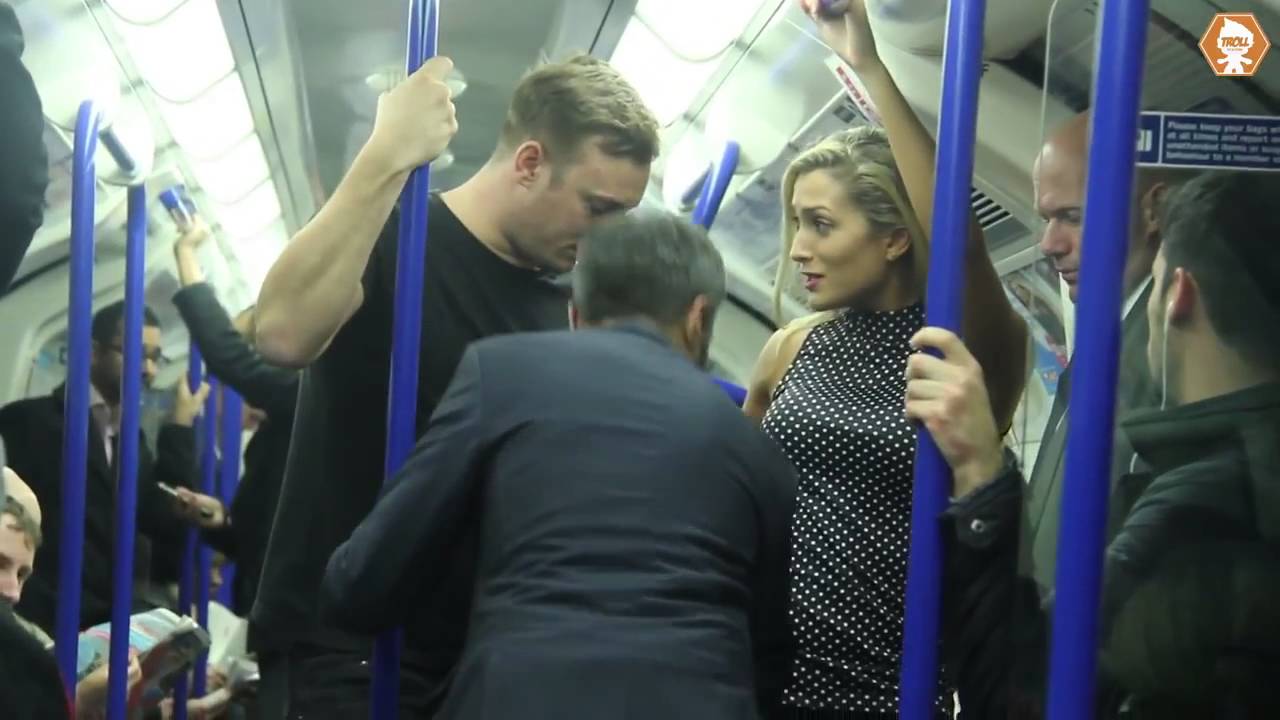 Groping On Train Social Experiment YouTube