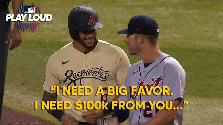 David Peralta cracks SO MANY jokes for us! | Peral...