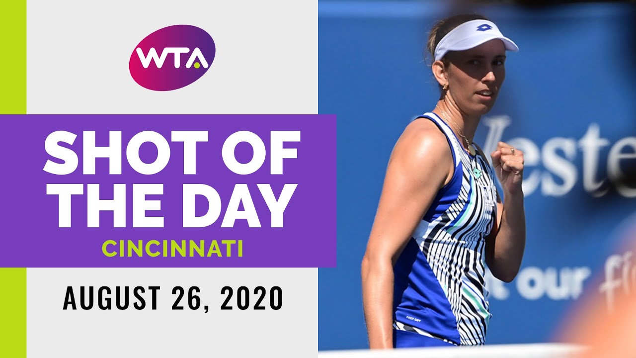 Elise Mertens | 2020 Cincinnati Day 5 | Shot of the Day